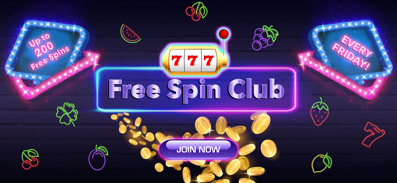 Free Spin Club - Get your weekly Free Spins